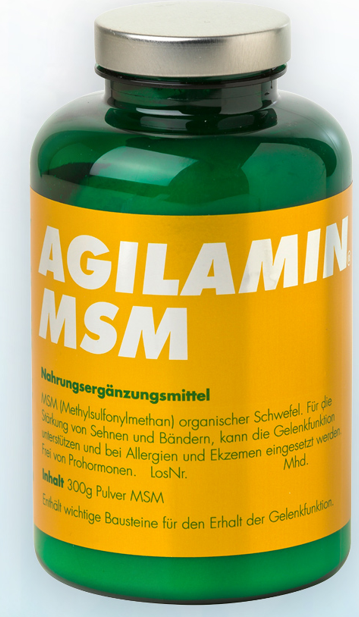 AGILAMIN MSM - 300 Gramm Pulver